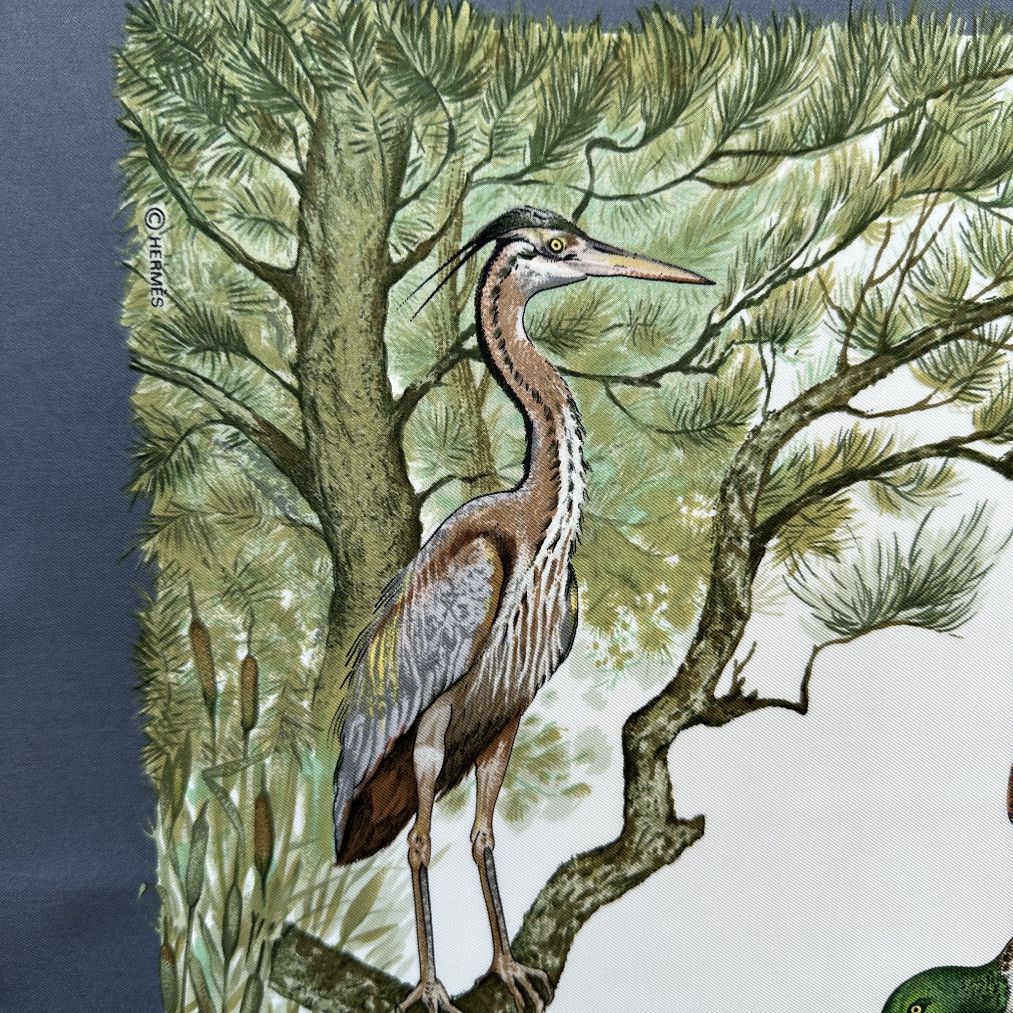 Stop in the Camargue - HERMES SCARF 90 CM