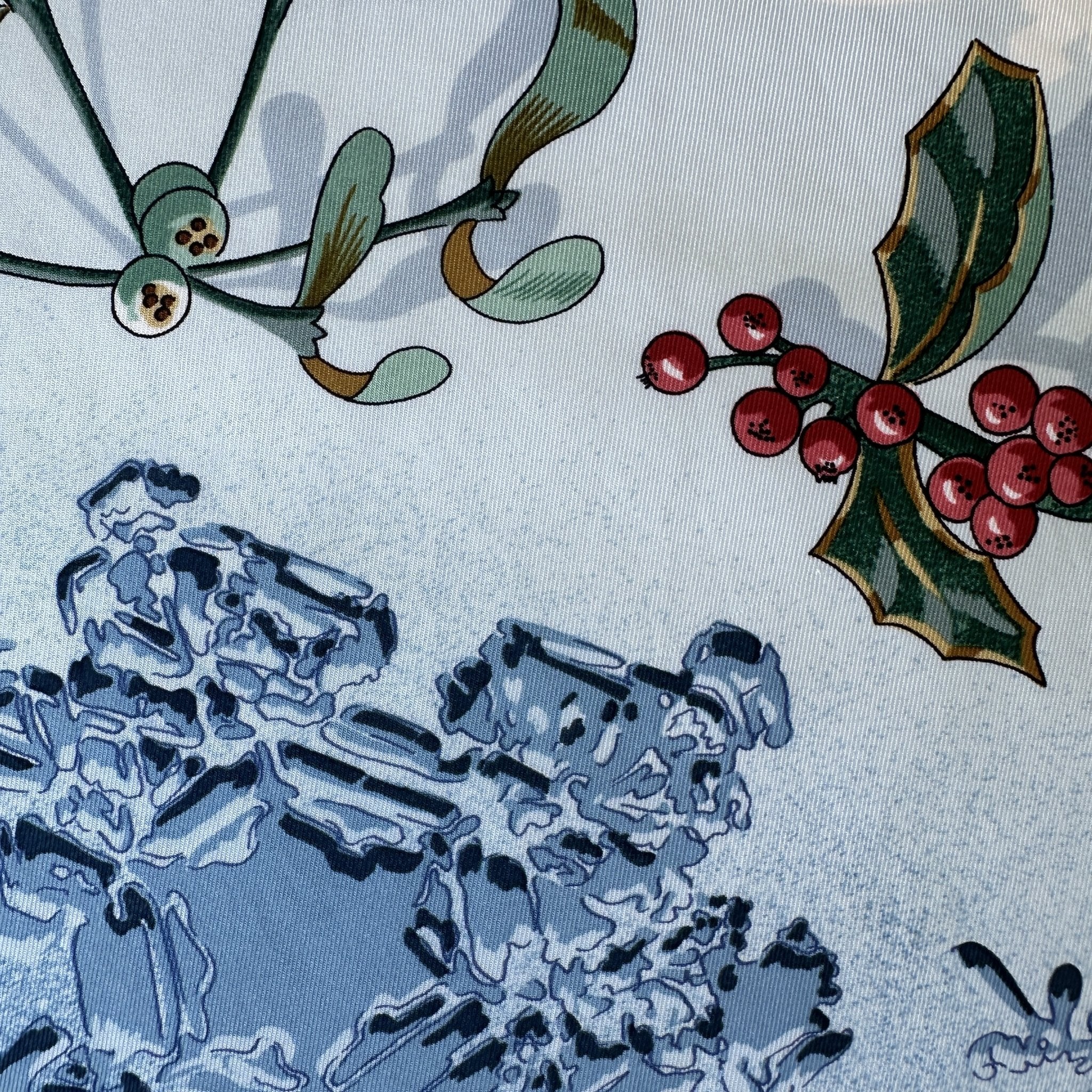 Old-Fashioned Snow - HERMES SCARF 90 CM