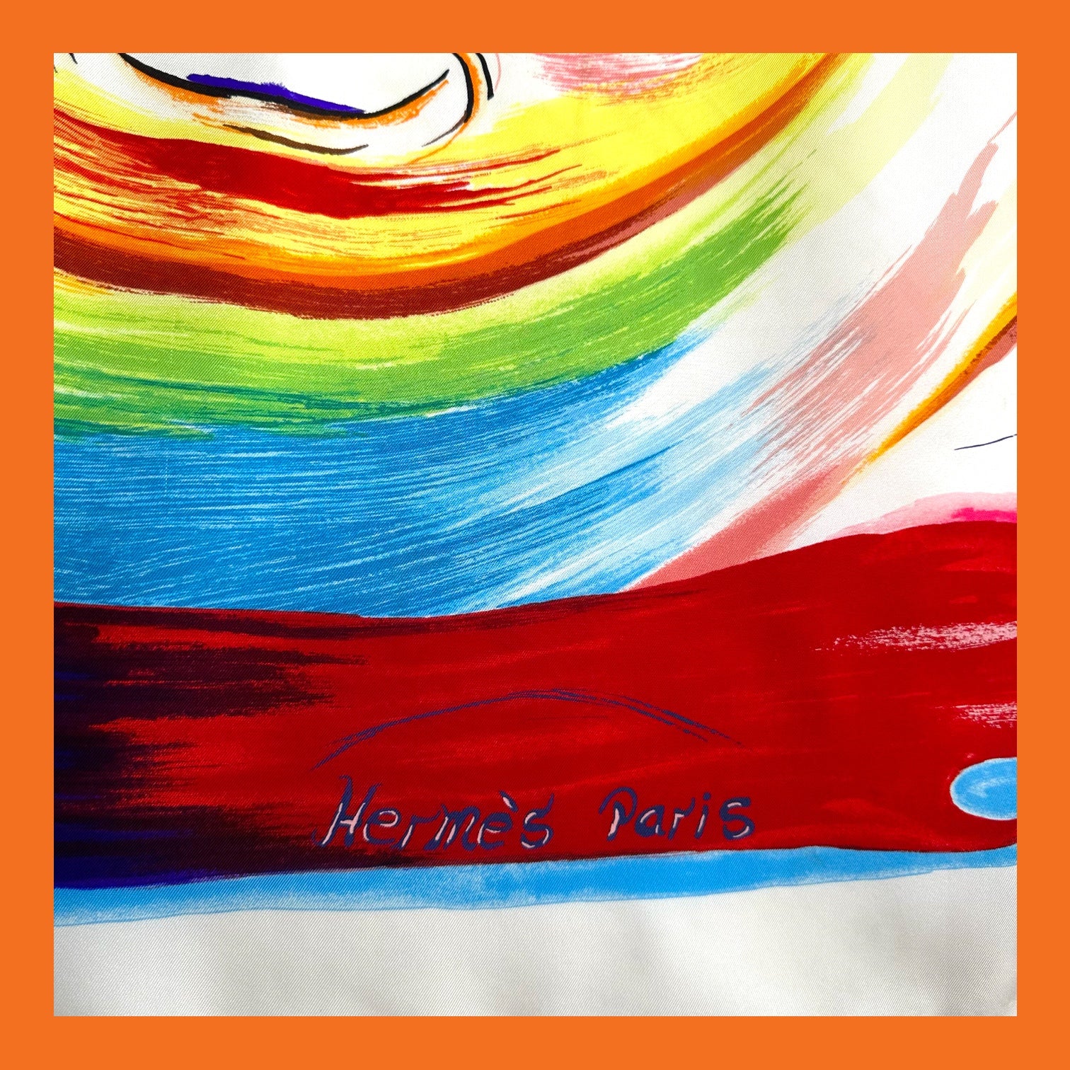 Smiles in the third millenary - HERMES 90 CM SCARF