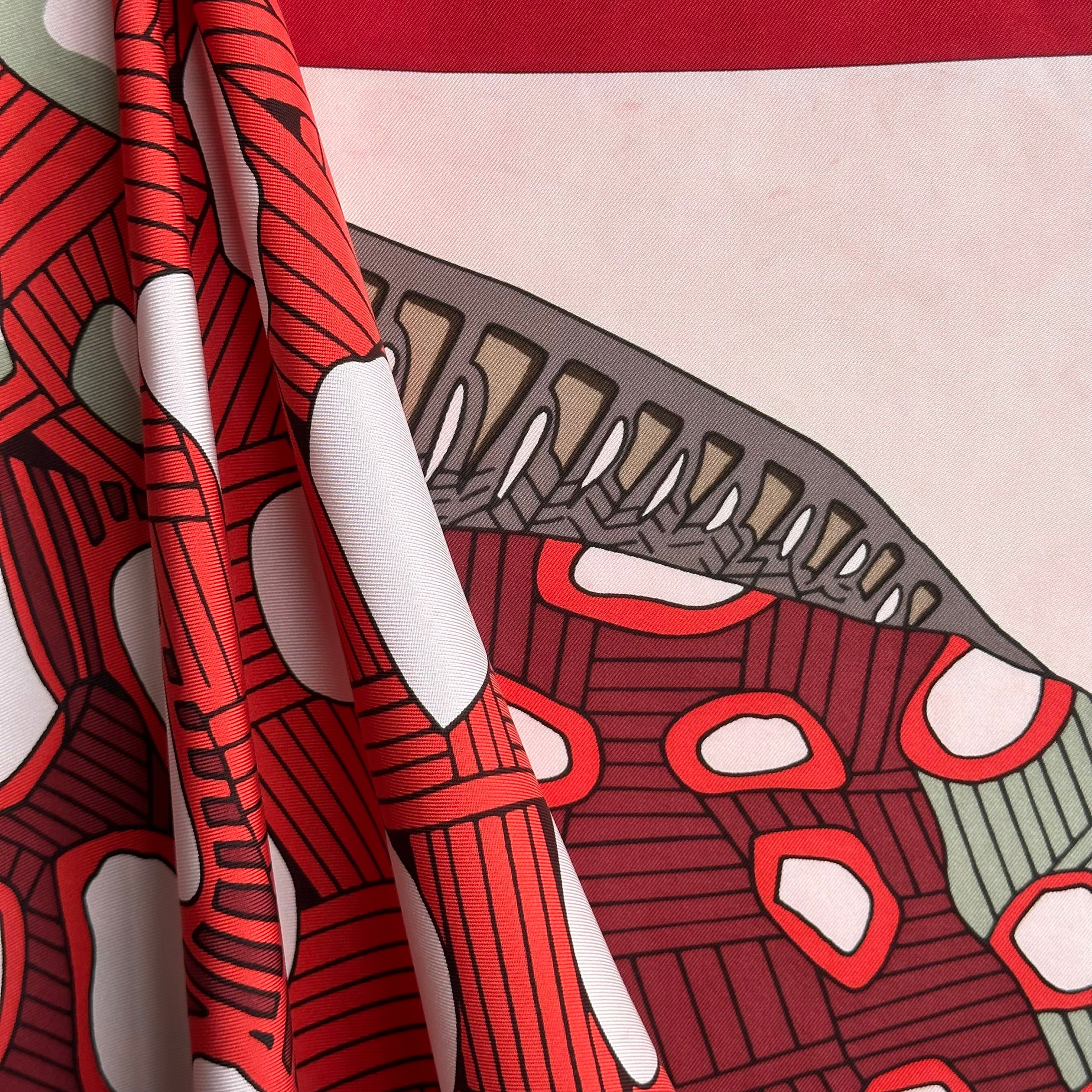 Deep Sea Detail - HERMES SCARF 90 cm