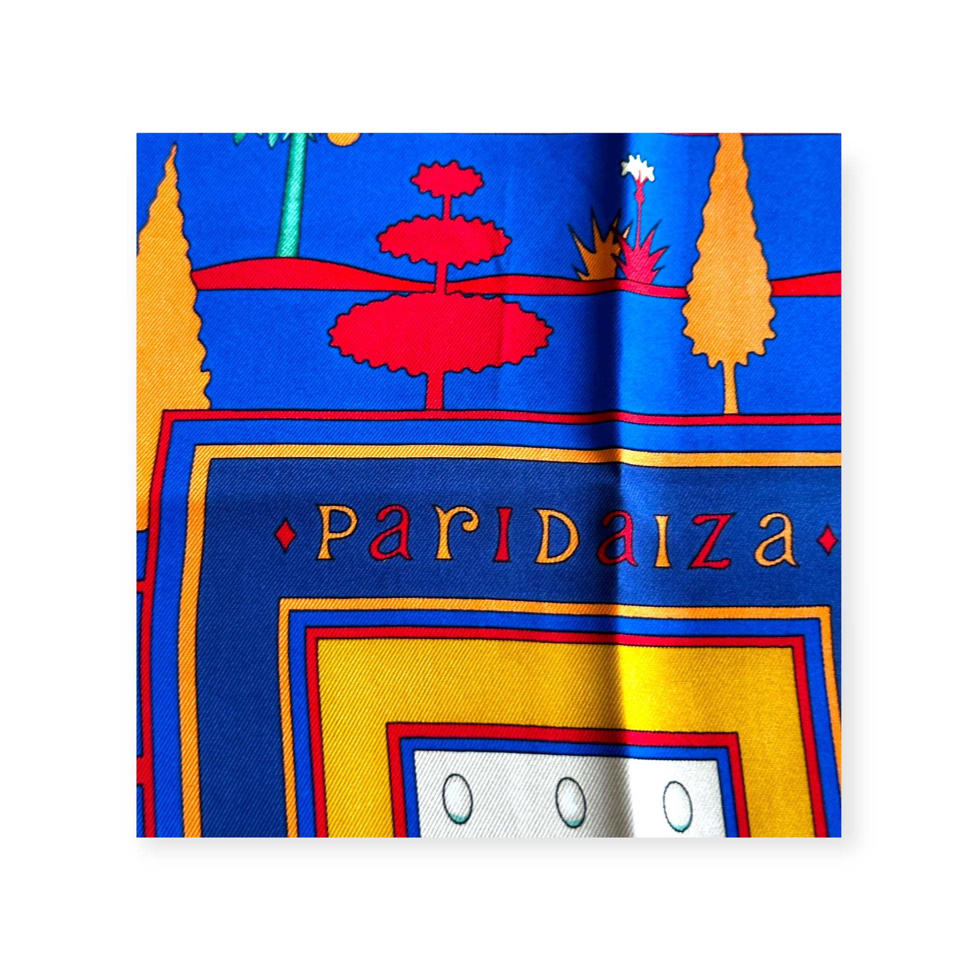 PARIDAIZA BY EUGENE BRUNELLE - 90CM SQUARE HERMES SCARF