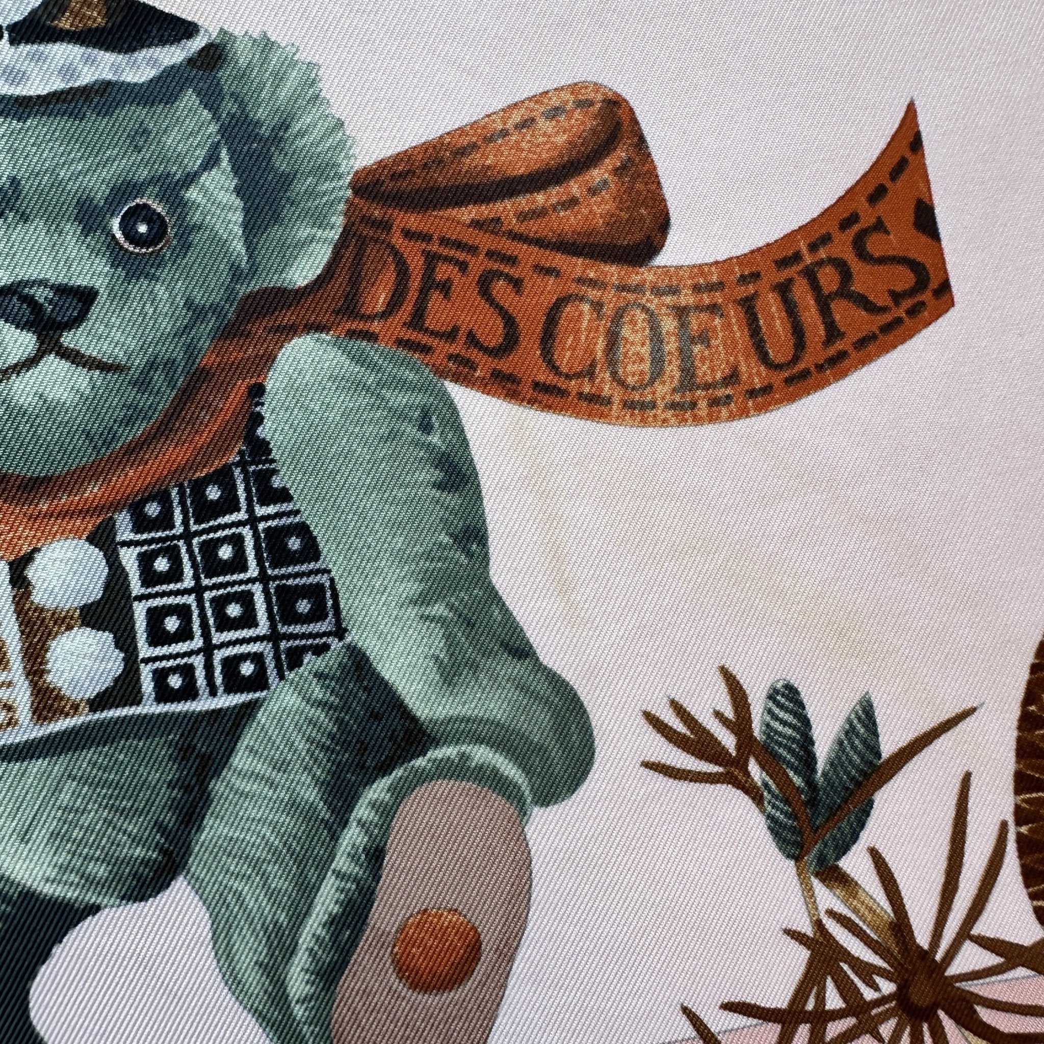 Confidents des coeurs - FOULARD HERMES 90 CM